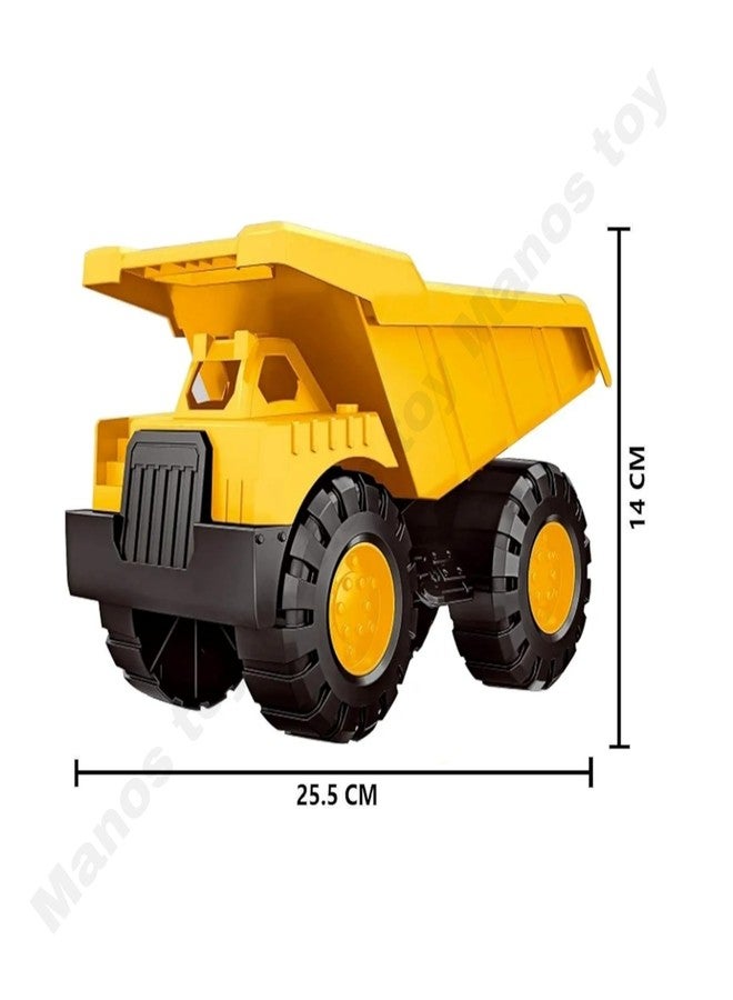 Manos Vehicle Dumper Push and Go Automobile Bulldozer Excavator Unbreakable Super Builder Friction Power Push and Go SuperEngineerin Toys for Kids Boys Girls Toddlers - Image 4